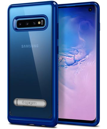 Spigen Ultra Hybrid S Case Samsung Galaxy S10 Crystal Clear Hoesjes