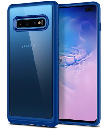 Spigen Ultra Hybrid Hoesje Samsung Galaxy S10 Plus Blauw Hoesjes