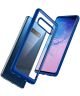 Spigen Ultra Hybrid Hoesje Samsung Galaxy S10 Plus Blauw