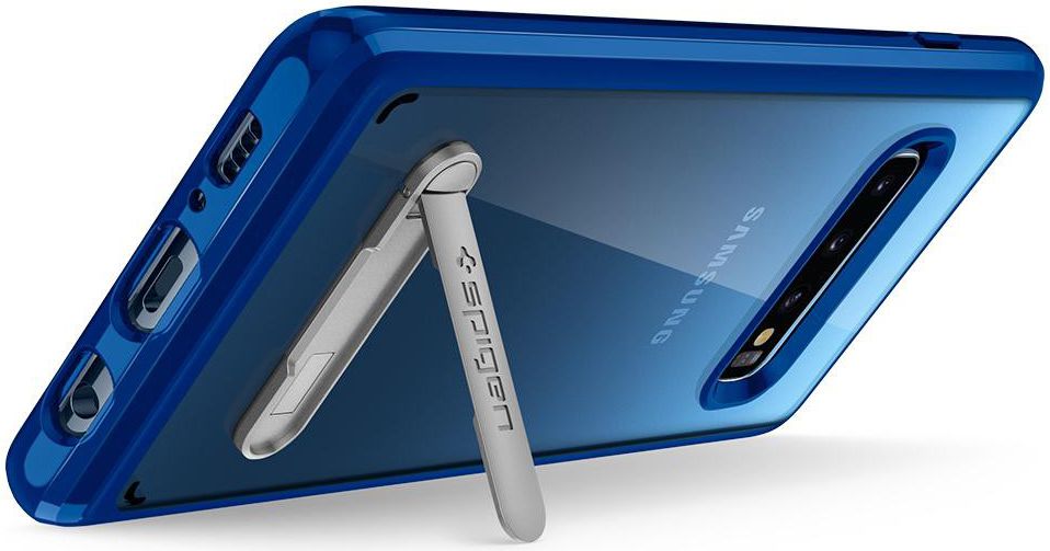 Spigen Crystal Hybrid S Case Samsung Galaxy S10 Plus Blauw afbeelding 2