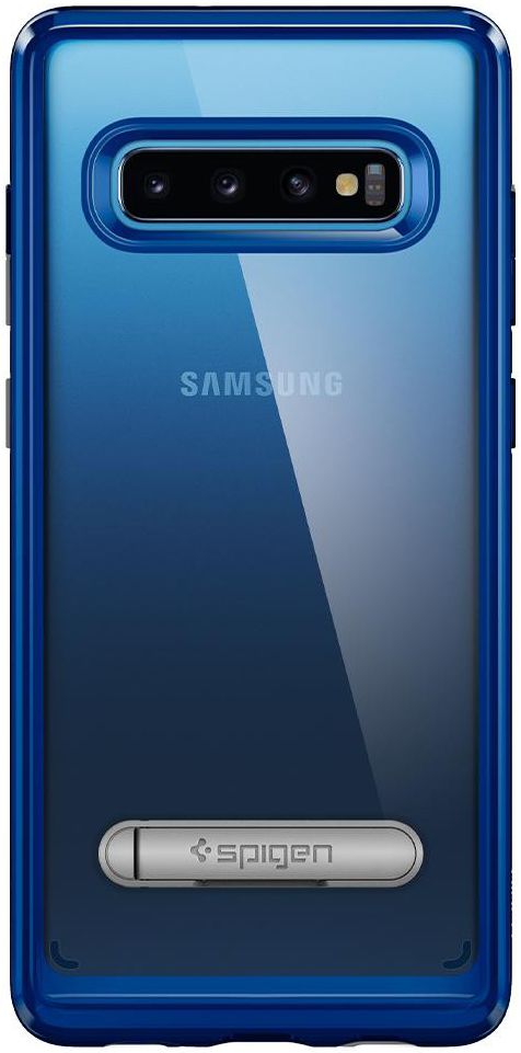 Spigen Crystal Hybrid S Case Samsung Galaxy S10 Plus Blauw afbeelding 9