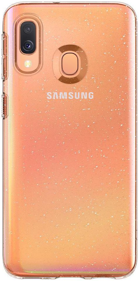 Spigen Liquid Crystal Hoesje Samsung Galaxy A40 Glitter Transparant afbeelding 4