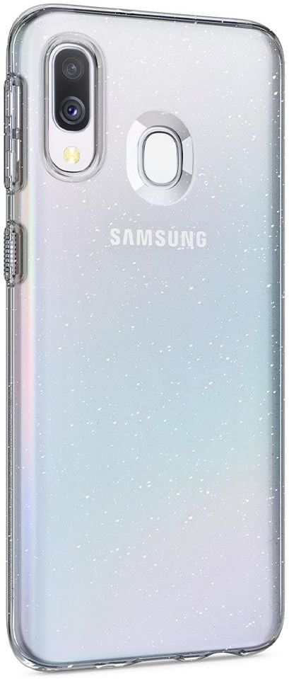 Spigen Liquid Crystal Hoesje Samsung Galaxy A40 Glitter Transparant afbeelding 5
