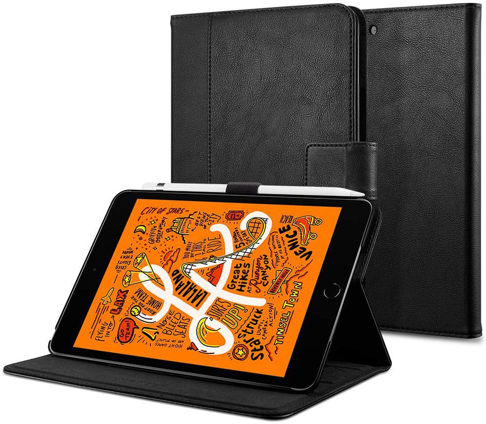 Spigen Stand Folio Apple iPad Mini 5 Zwart afbeelding 1