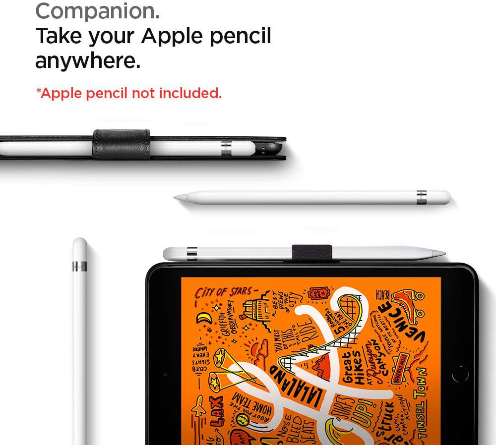 Spigen Stand Folio Apple iPad Mini 5 Zwart afbeelding 5