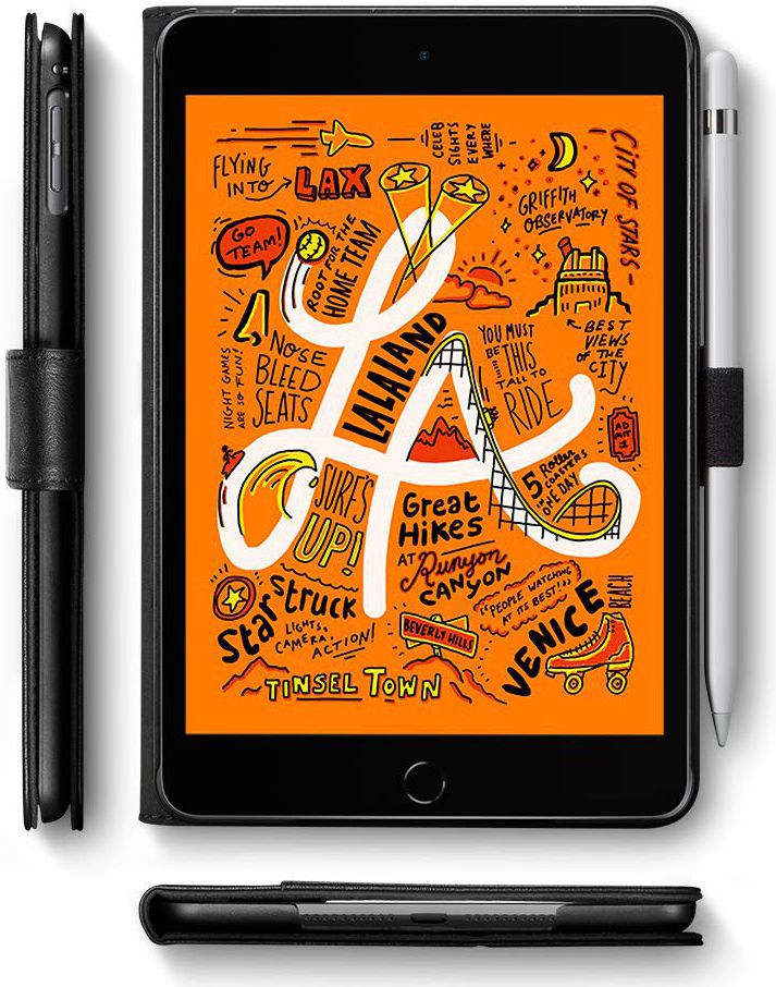 Spigen Stand Folio Apple iPad Mini 5 Zwart afbeelding 8