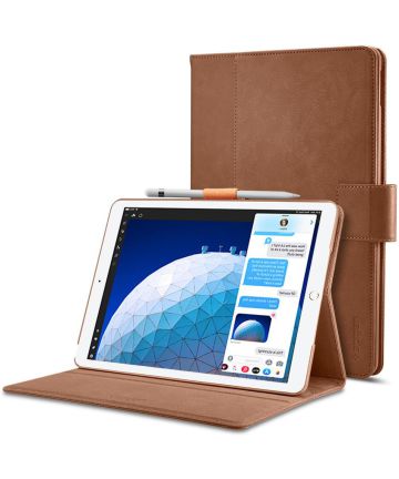 Spigen Stand Folio Apple iPad Pro 10.5 (2017) Bruin Hoesjes