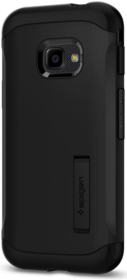 Spigen Slim Armor Hoesje Samsung Galaxy Xcover 4(S) Zwart afbeelding 4