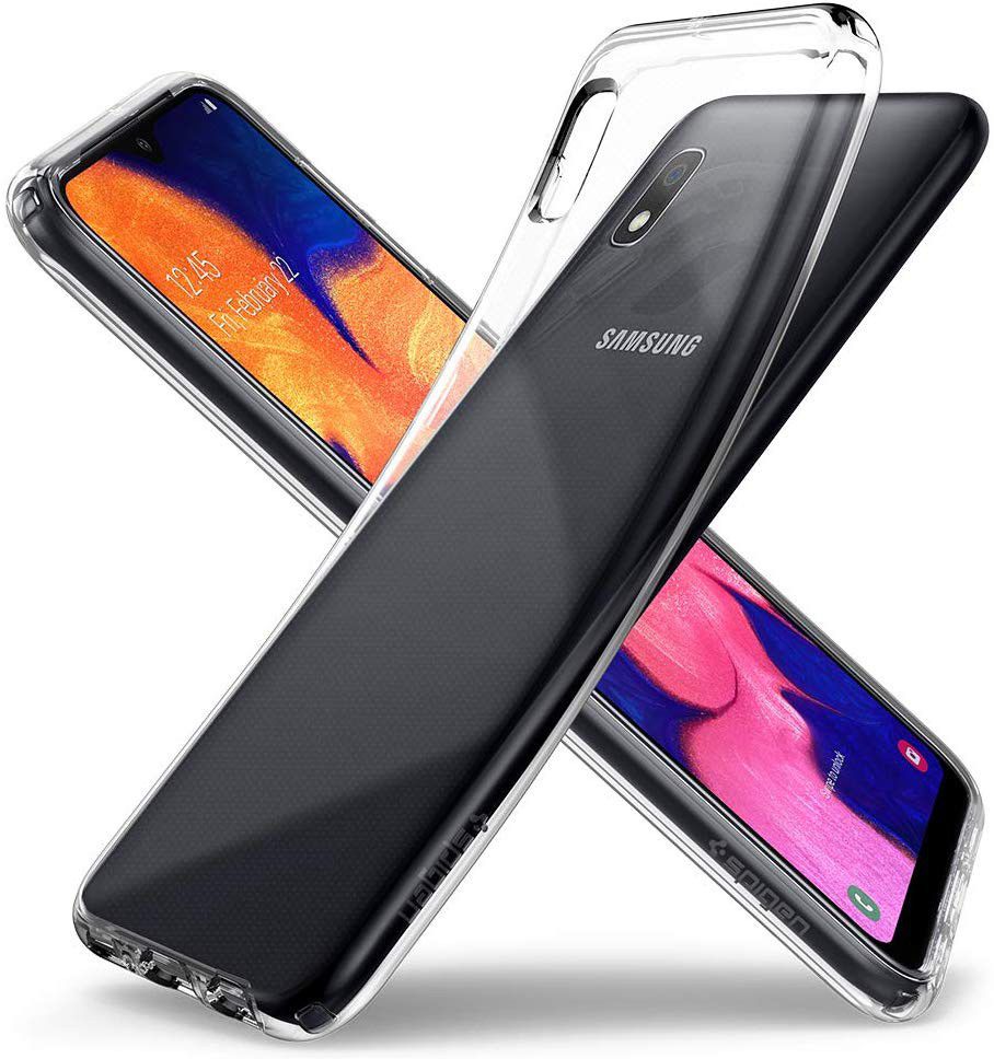 Spigen Liquid Crystal Hoesje Samsung Galaxy A10E Transparant afbeelding 2
