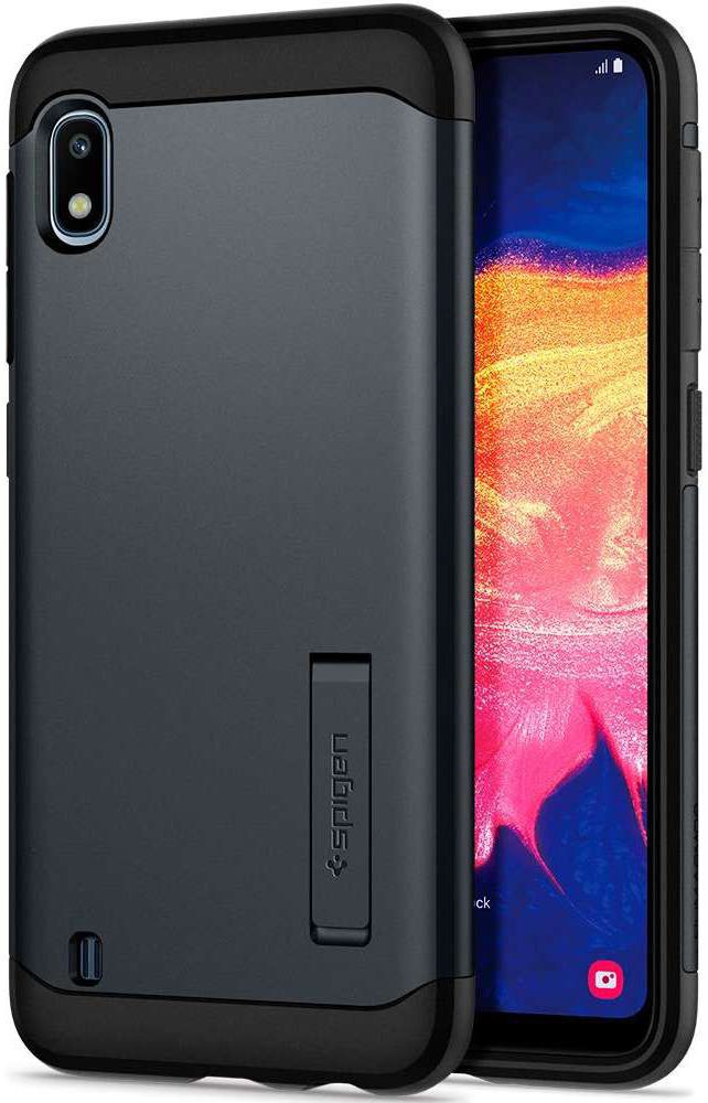 Spigen Slim Armor Hoesje Samsung Galaxy A10 Zwart afbeelding 1