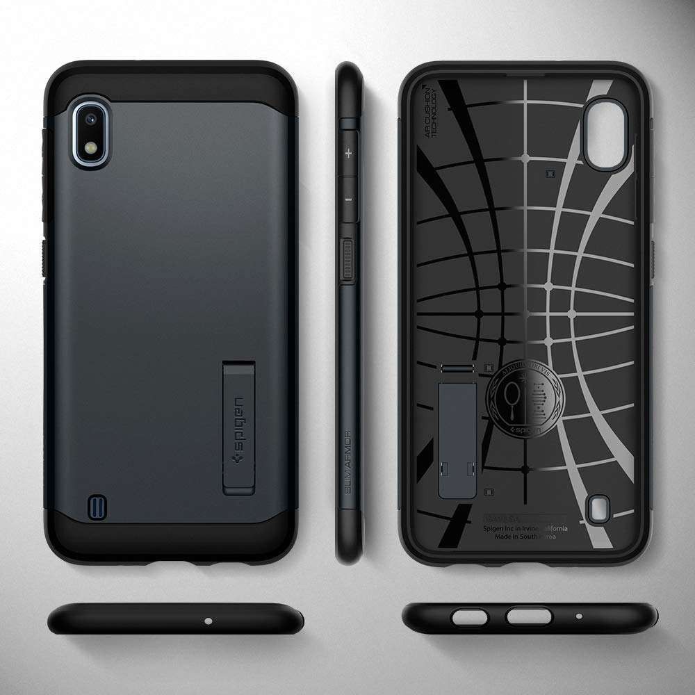 Spigen Slim Armor Hoesje Samsung Galaxy A10 Zwart afbeelding 3