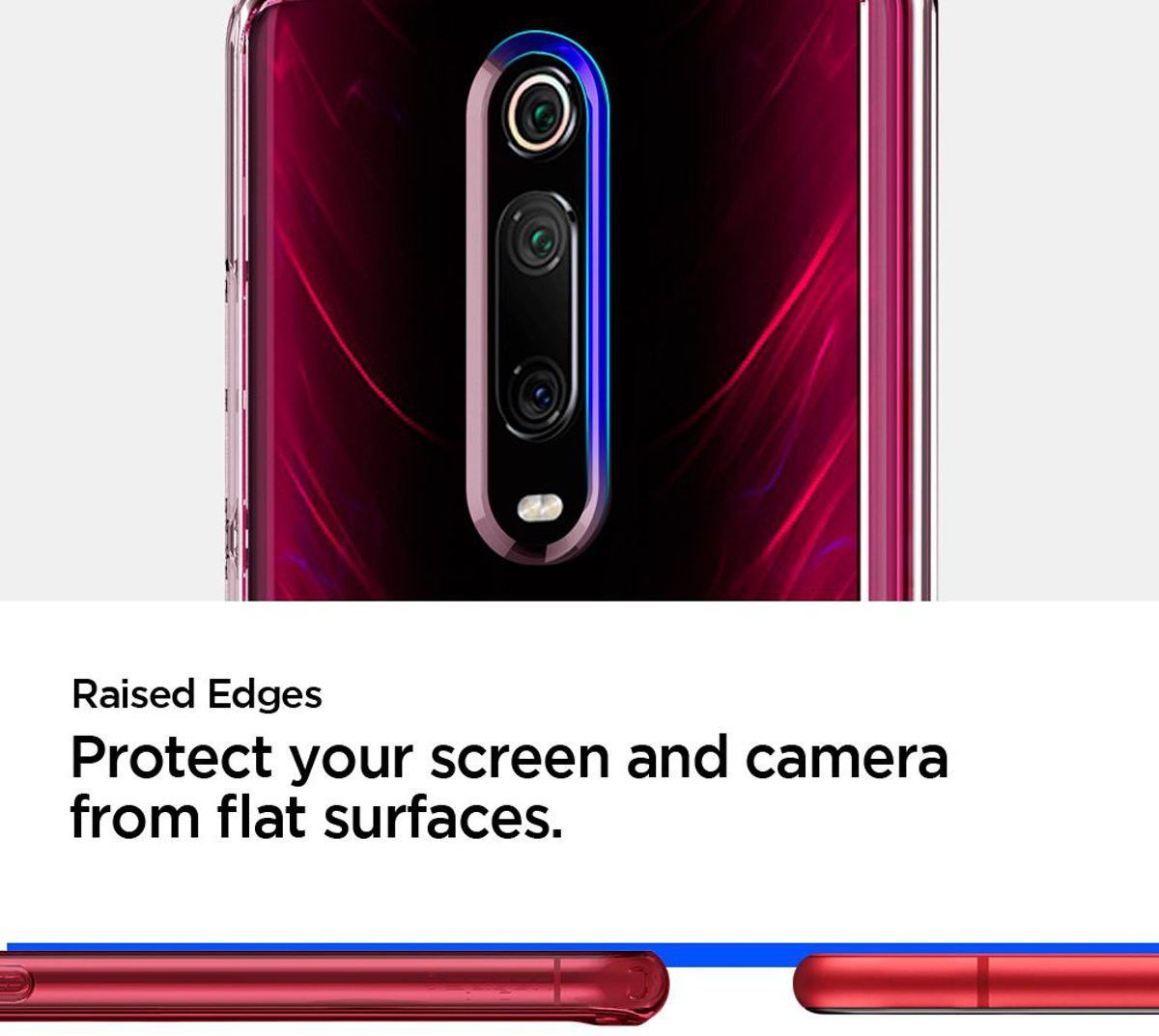 Spigen Ultra Hybrid Hoesje Xiaomi Mi 9T (Pro) Crystal Clear afbeelding 7