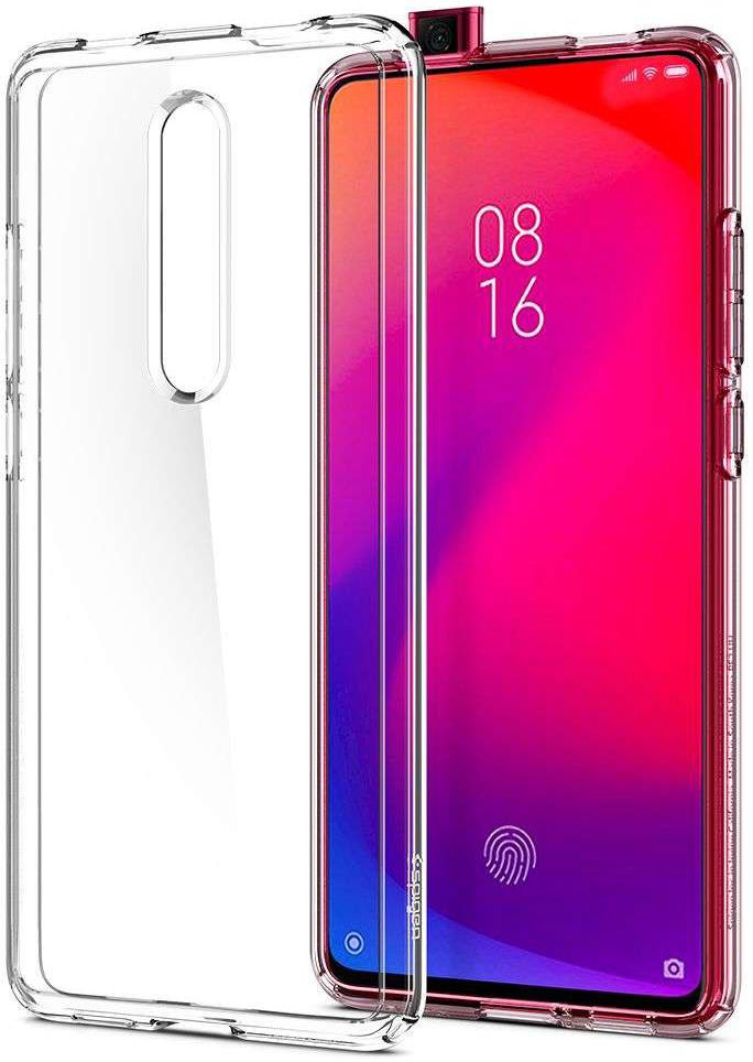 Spigen Liquid Crystal Hoesje Xiaomi Mi 9T (Pro) Transparant afbeelding 1