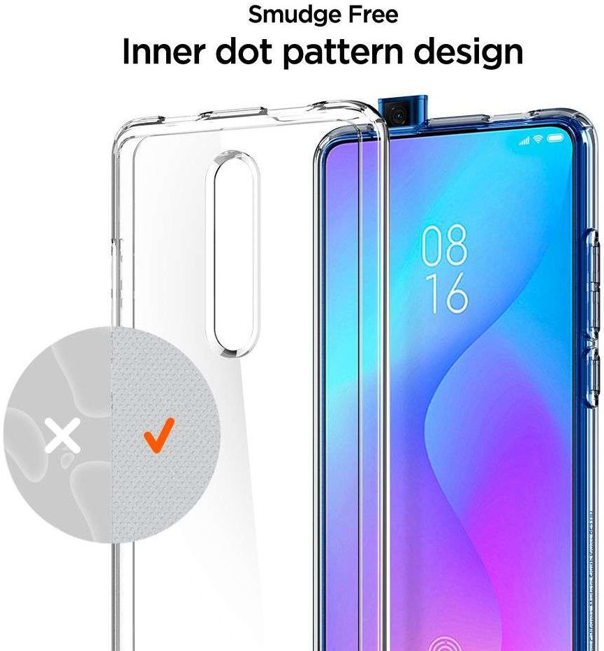 Spigen Liquid Crystal Hoesje Xiaomi Mi 9T (Pro) Transparant afbeelding 6
