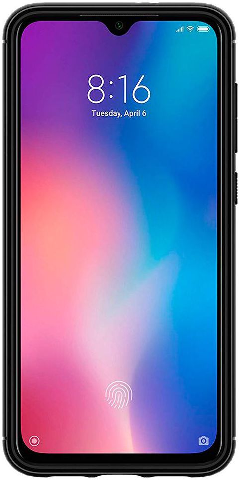Spigen Rugged Armor Hoesje Xiaomi Mi 9 SE Zwart afbeelding 4
