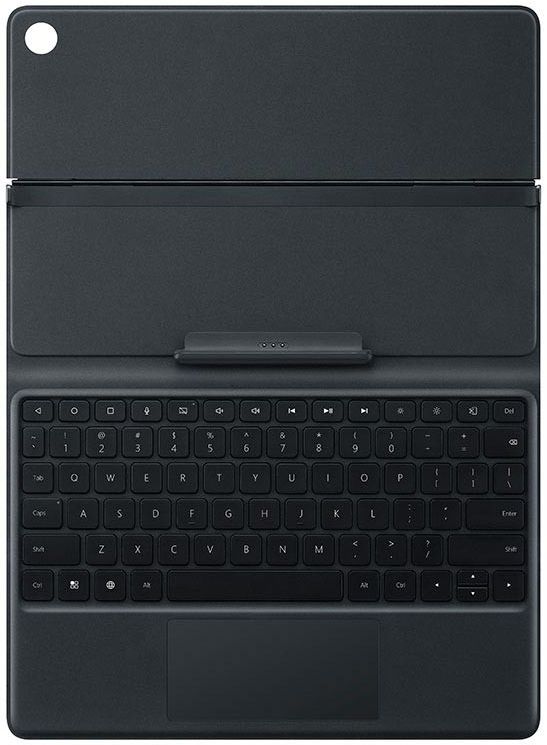 Huawei M5 (pro) 10.8 inch Lederen Toetsenbord Hoes (Qwerty) Zwart afbeelding 4