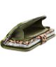 Mobilize Gelly Wallet Zipper iPhone 8 / 7 Plus Hoesje Olive Leopard