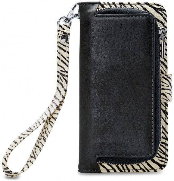 Mobilize 2-in-1 Gelly Wallet Zipper Case iPhone 7 / 8 Zwart afbeelding 3