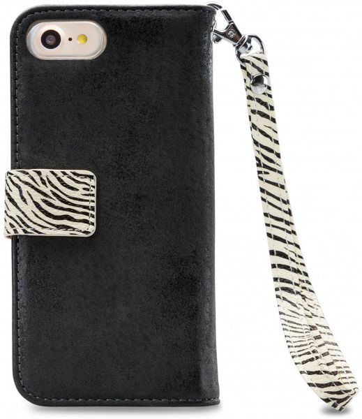 Mobilize 2-in-1 Gelly Wallet Zipper Case iPhone 7 / 8 Zwart afbeelding 4