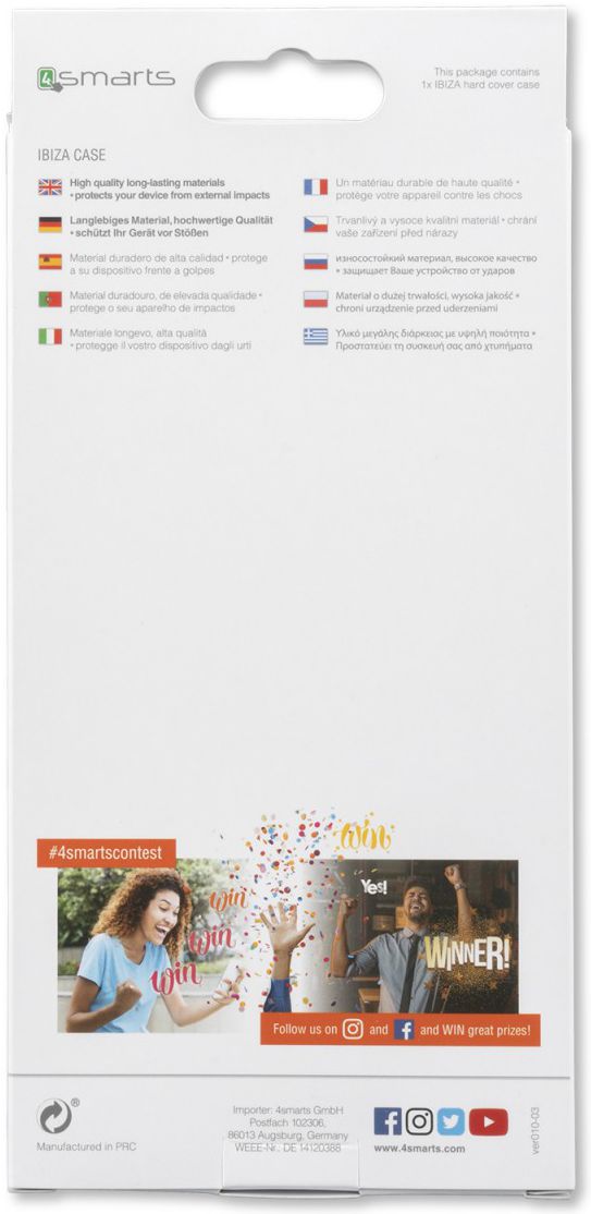 4smarts Ibiza Samsung Galaxy Note 10 Plus Hoesje Backcover Transparant afbeelding 6