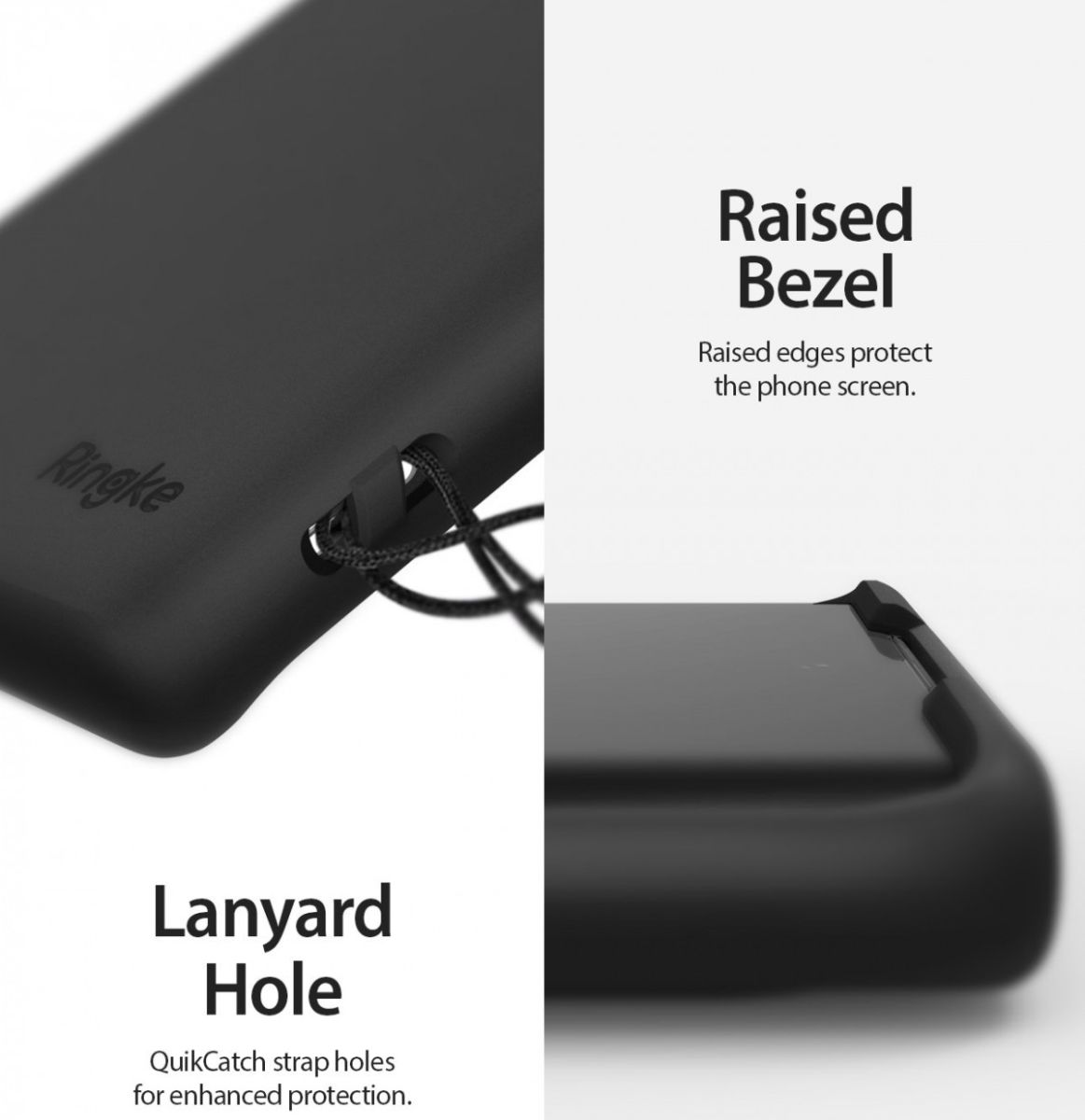 Ringe Air S Samsung Galaxy Note 10 Hoesje Zwart afbeelding 4