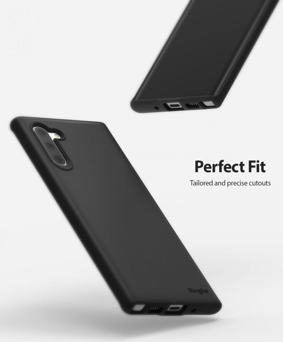 Ringe Air S Samsung Galaxy Note 10 Hoesje Zwart afbeelding 6