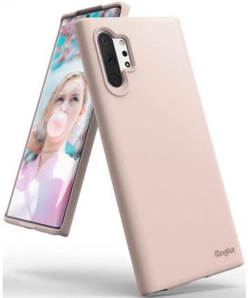 Ringe Air S Samsung Galaxy Note 10 Plus Hoesje Roze Hoesjes