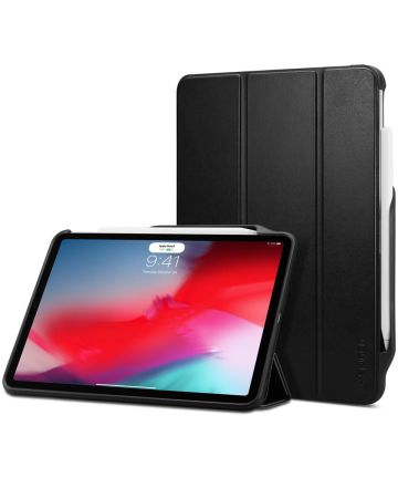 Spigen Smart Fold 2 Hoes Standaard iPad Pro 11 (2018) Zwart Hoesjes