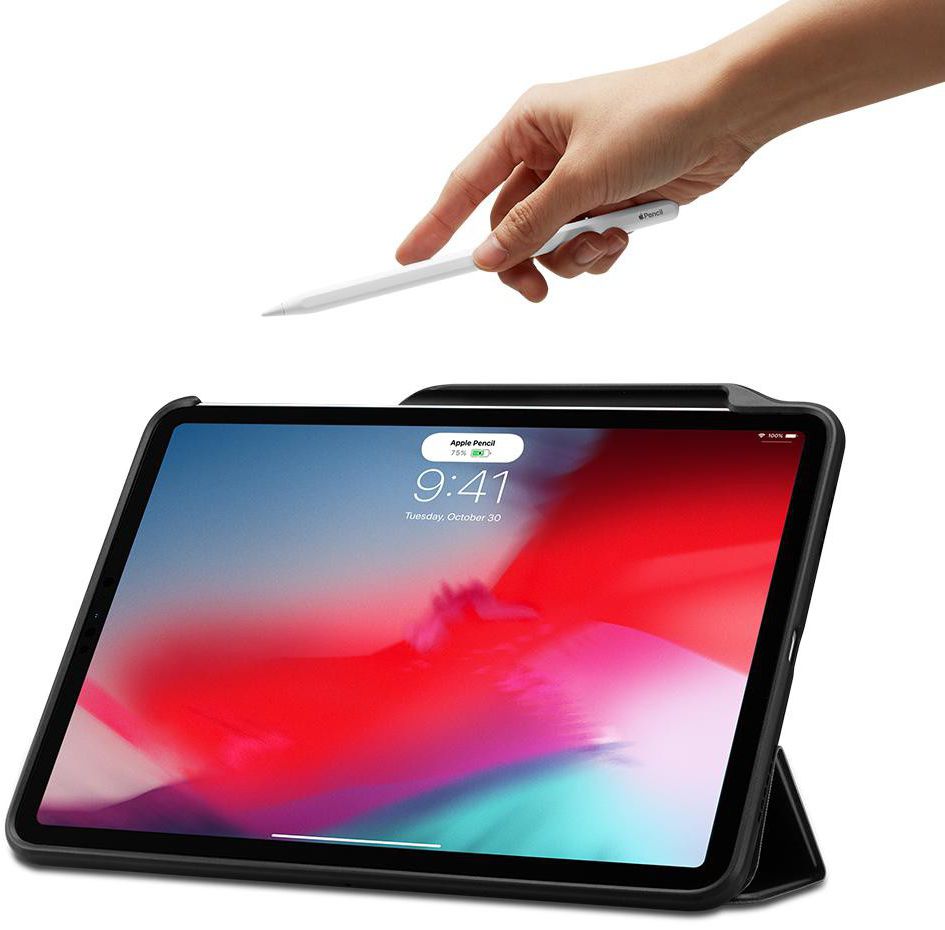 Spigen Smart Fold 2 Hoes Standaard iPad Pro 11 (2018) Zwart afbeelding 13