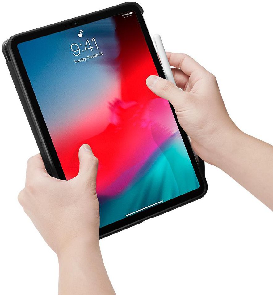 Spigen Smart Fold 2 Hoes Standaard iPad Pro 11 (2018) Zwart afbeelding 14