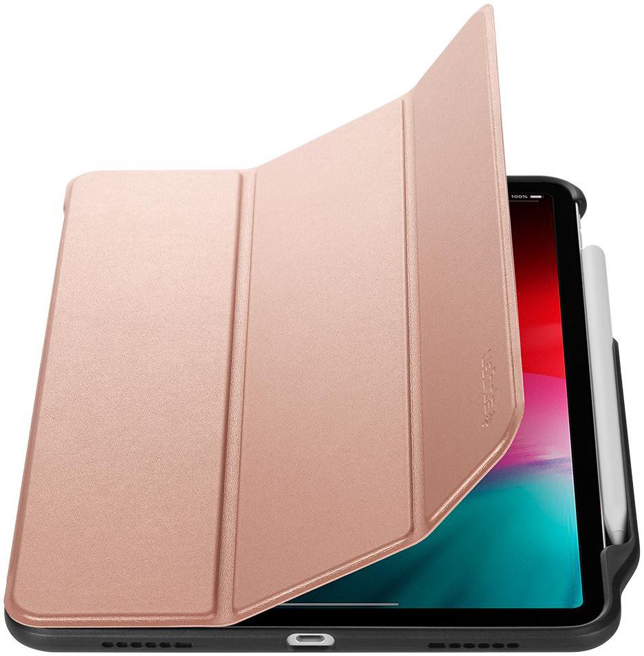 Spigen Smart Fold 2 Hoes Standaard iPad Pro 11 (2018) Roze afbeelding 5