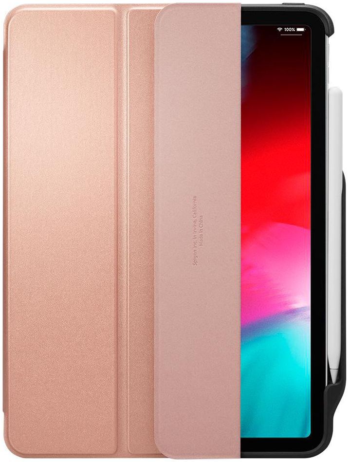 Spigen Smart Fold 2 Hoes Standaard iPad Pro 11 (2018) Roze afbeelding 8