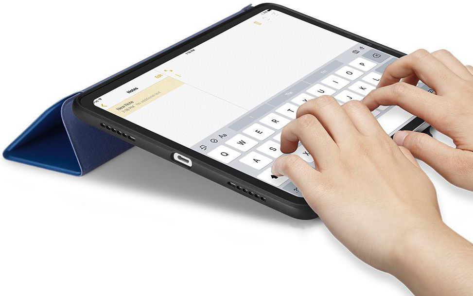 Spigen Smart Fold 2 Hoes Standaard iPad Pro 11 (2018) Blauw afbeelding 15