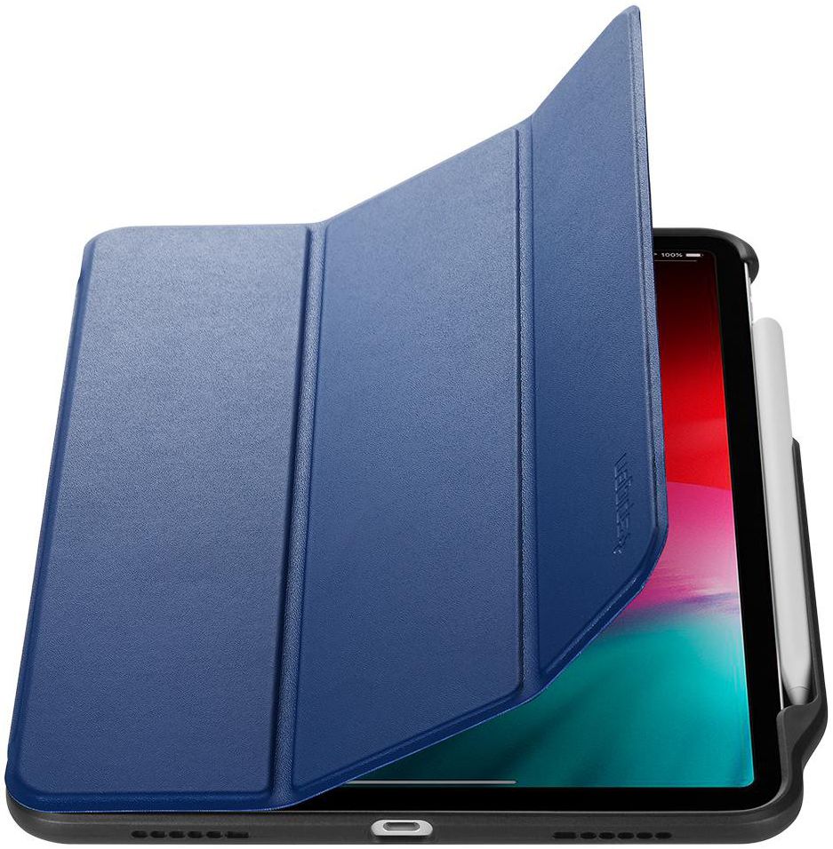 Spigen Smart Fold 2 Hoes Standaard iPad Pro 11 (2018) Blauw afbeelding 5