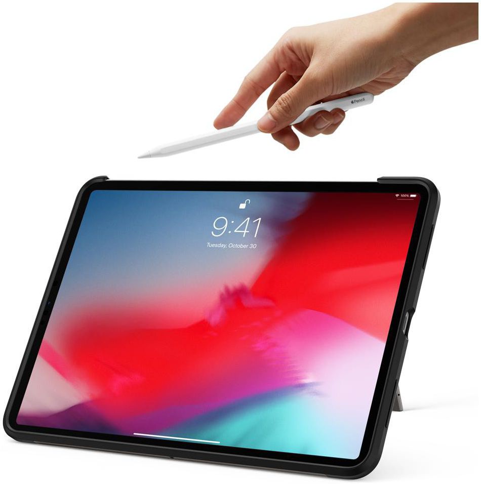 Spigen Tough Armor TECH Case iPad Pro 11 (2018) Gunmetal afbeelding 12
