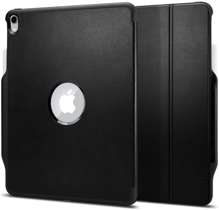 Spigen Smart Fold 2 Hoesje met Standaard iPad Pro 12.9 (2018) Zwart afbeelding 2