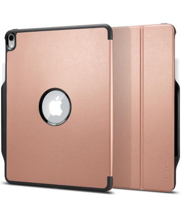 Spigen Smart Fold 2 Hoesje met Standaard iPad Pro 12.9 (2018) Roze Hoesjes