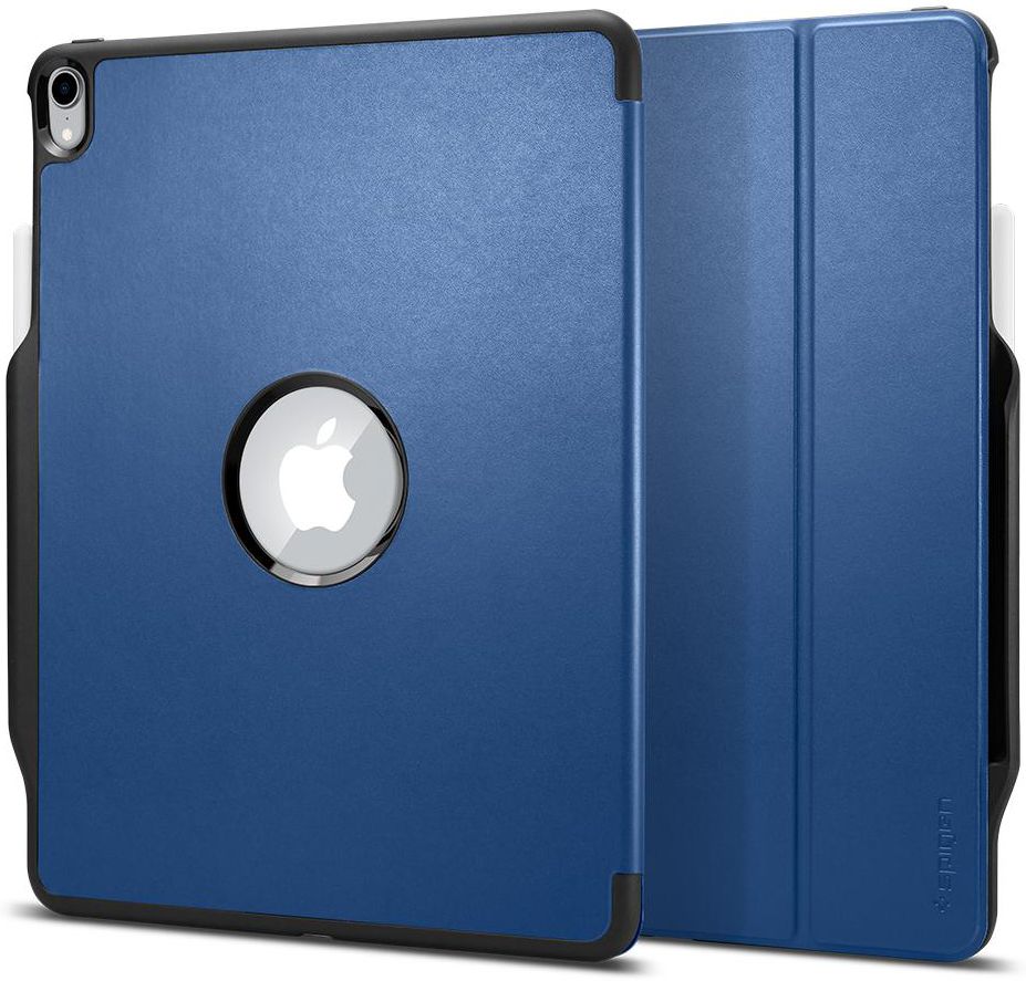 Spigen Smart Fold 2 Hoesje met Standaard iPad Pro 12.9 (2018) Blauw afbeelding 3