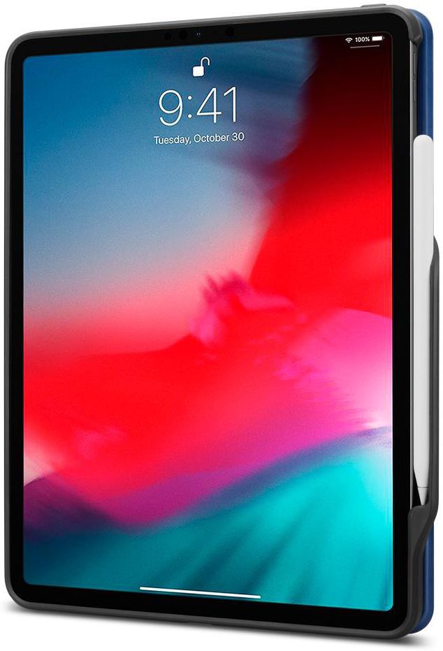 Spigen Smart Fold 2 Hoesje met Standaard iPad Pro 12.9 (2018) Blauw afbeelding 7
