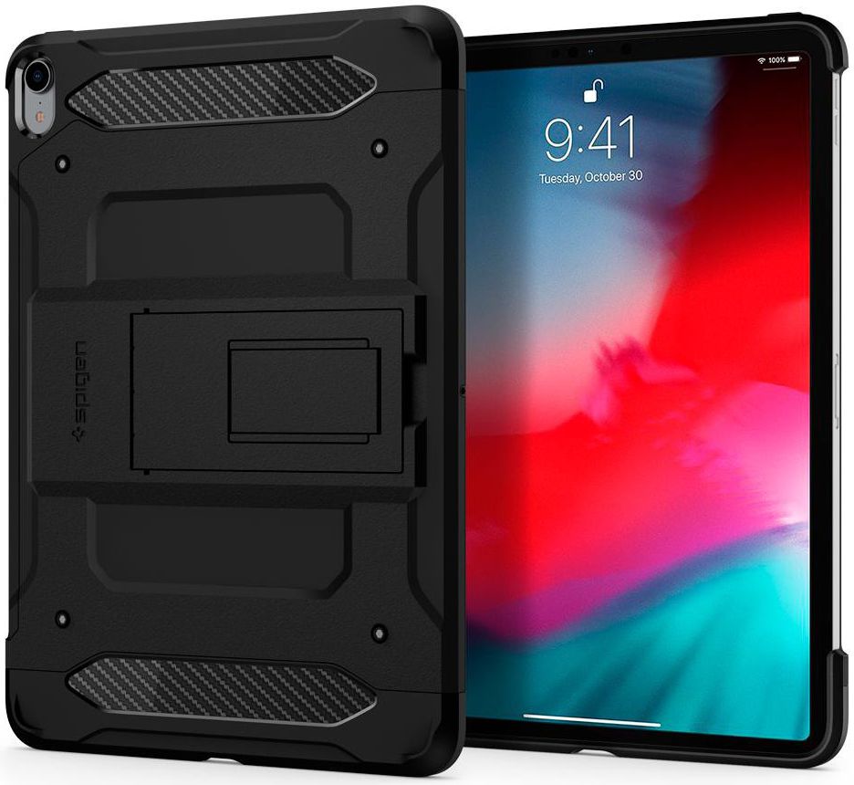Spigen Tough Armor TECH Case Apple iPad Pro 12.9 (2018) Zwart afbeelding 1