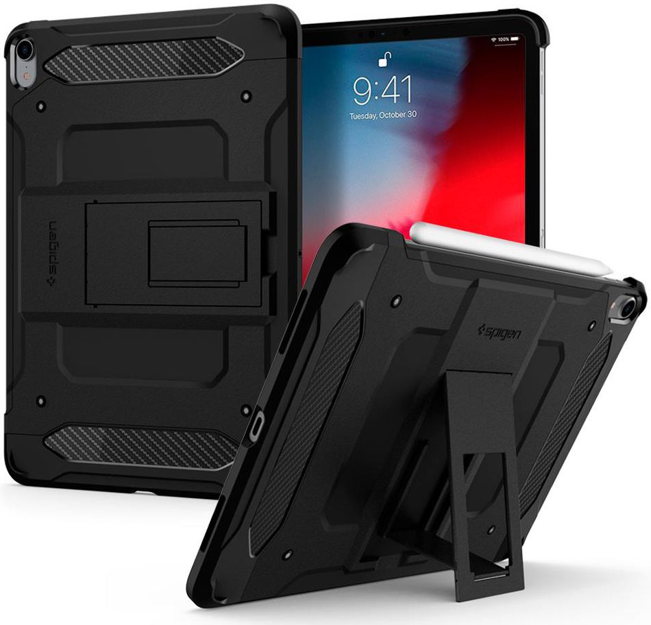 Spigen Tough Armor TECH Case Apple iPad Pro 12.9 (2018) Zwart afbeelding 14
