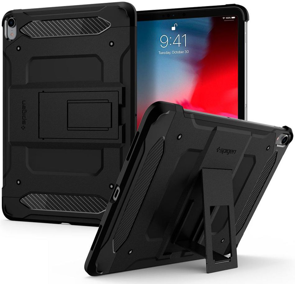 Spigen Tough Armor TECH Case Apple iPad Pro 12.9 (2018) Zwart afbeelding 15