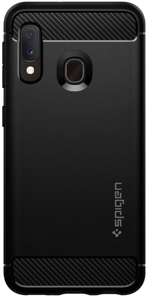 Spigen Rugged Armor Hoesje Samsung Galaxy A20e Zwart afbeelding 2