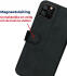 Rosso Deluxe Apple iPhone 11 Pro Hoesje Echt Leer Book Case Zwart afbeelding 10