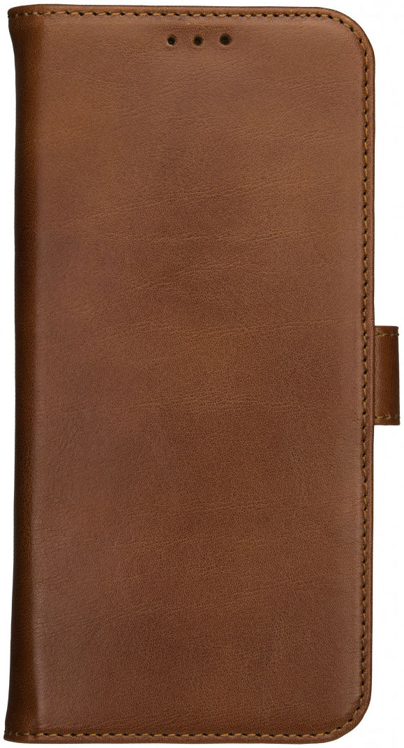 Rosso Deluxe Apple iPhone 11 Pro Hoesje Echt Leer Book Case Bruin afbeelding 11