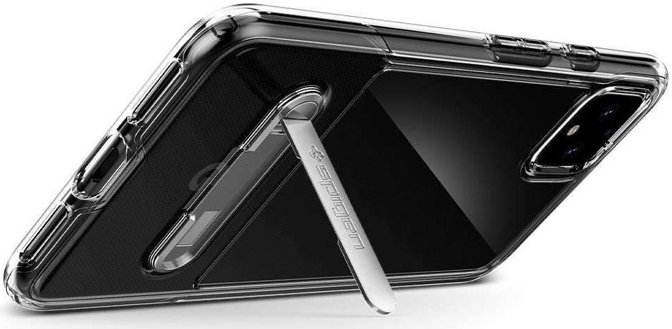 Spigen Slim Armor Essential S Hoesje Google Pixel 4 XL Crystal Clear afbeelding 2