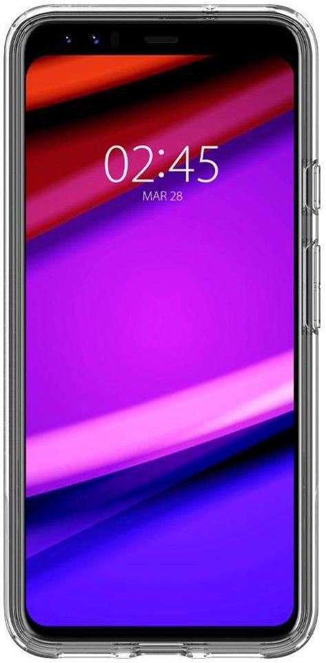 Spigen Slim Armor Essential S Hoesje Google Pixel 4 XL Crystal Clear afbeelding 4