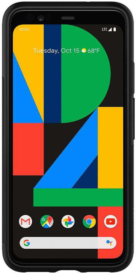 Spigen Slim Armor Hoesje Google Pixel 4 Zwart afbeelding 5
