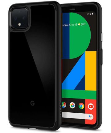 Spigen Ultra Hybrid Hoesje Google Pixel 4 XL Zwart Hoesjes