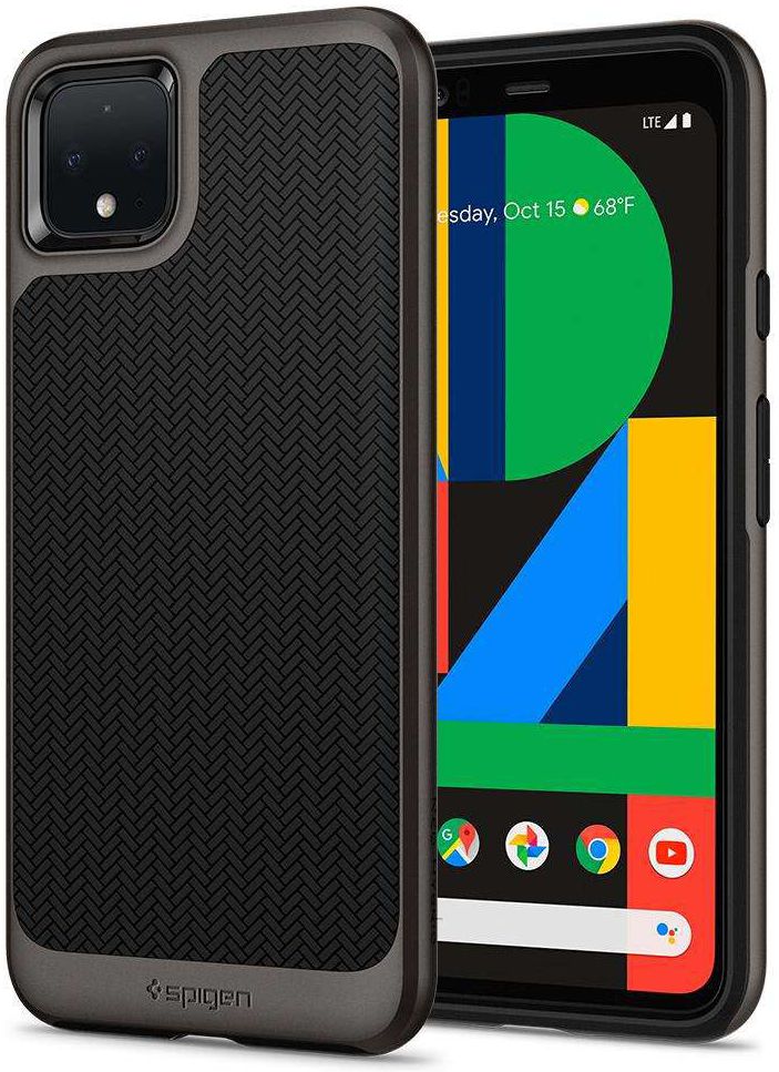 Spigen Neo Hybrid Hoesje Google Pixel 4 XL Gunmetal afbeelding 1